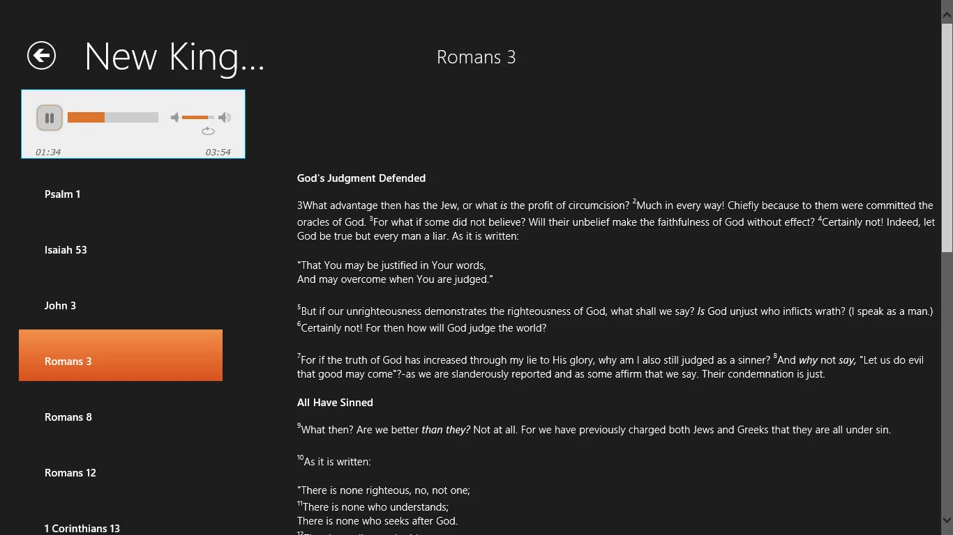 audio bible screenshot 1