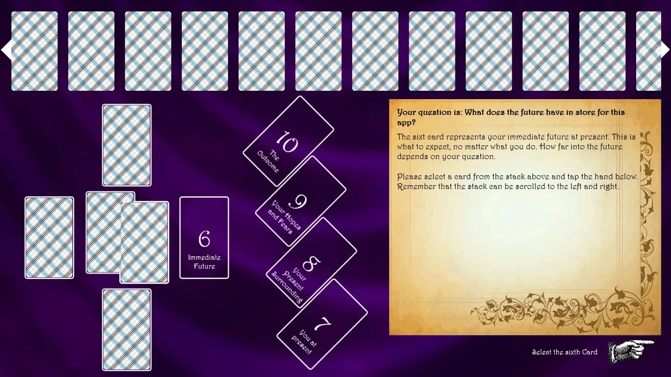 Celtic Cross Tarot screenshot 2