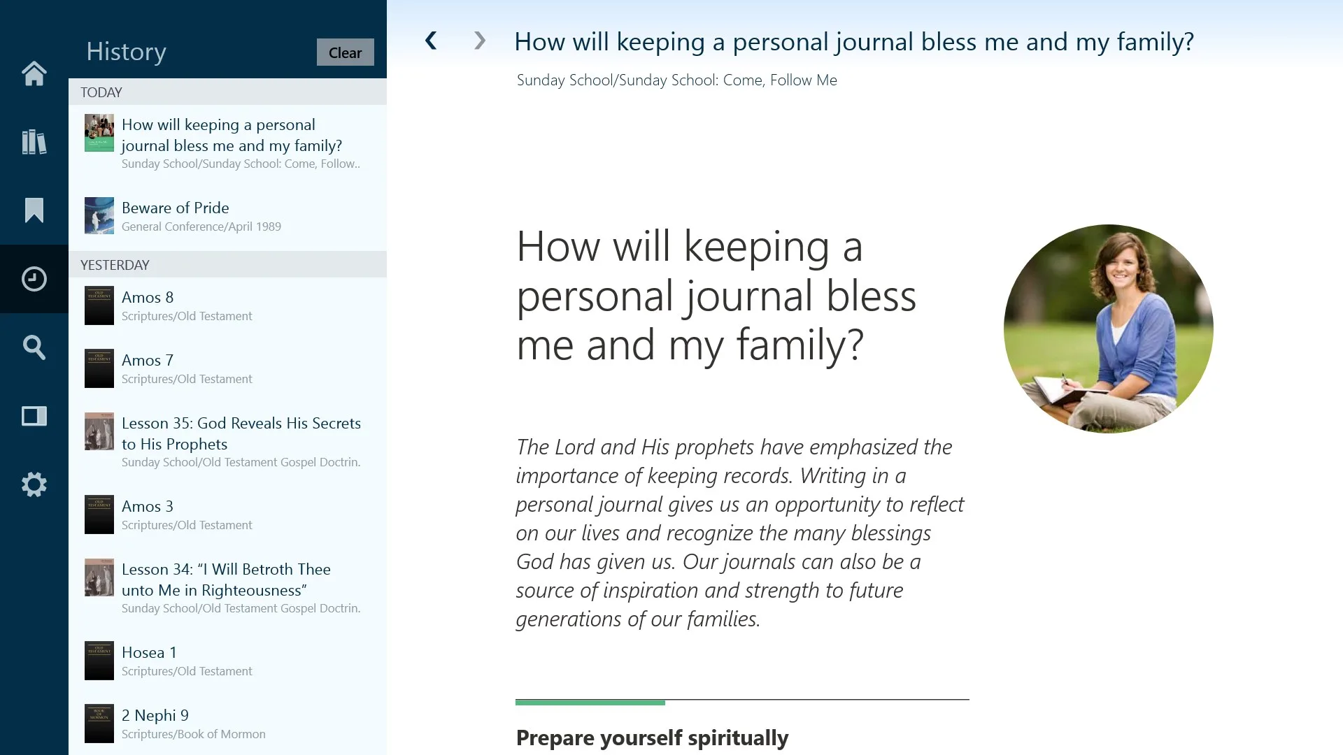 Gospel Library Beta screenshot 5