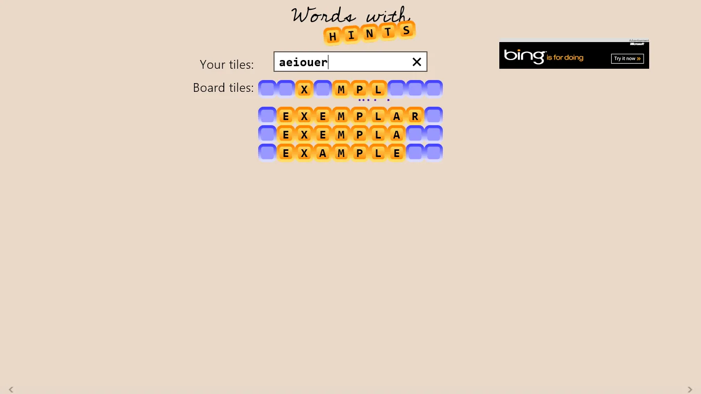 Words with Hints screenshot 3