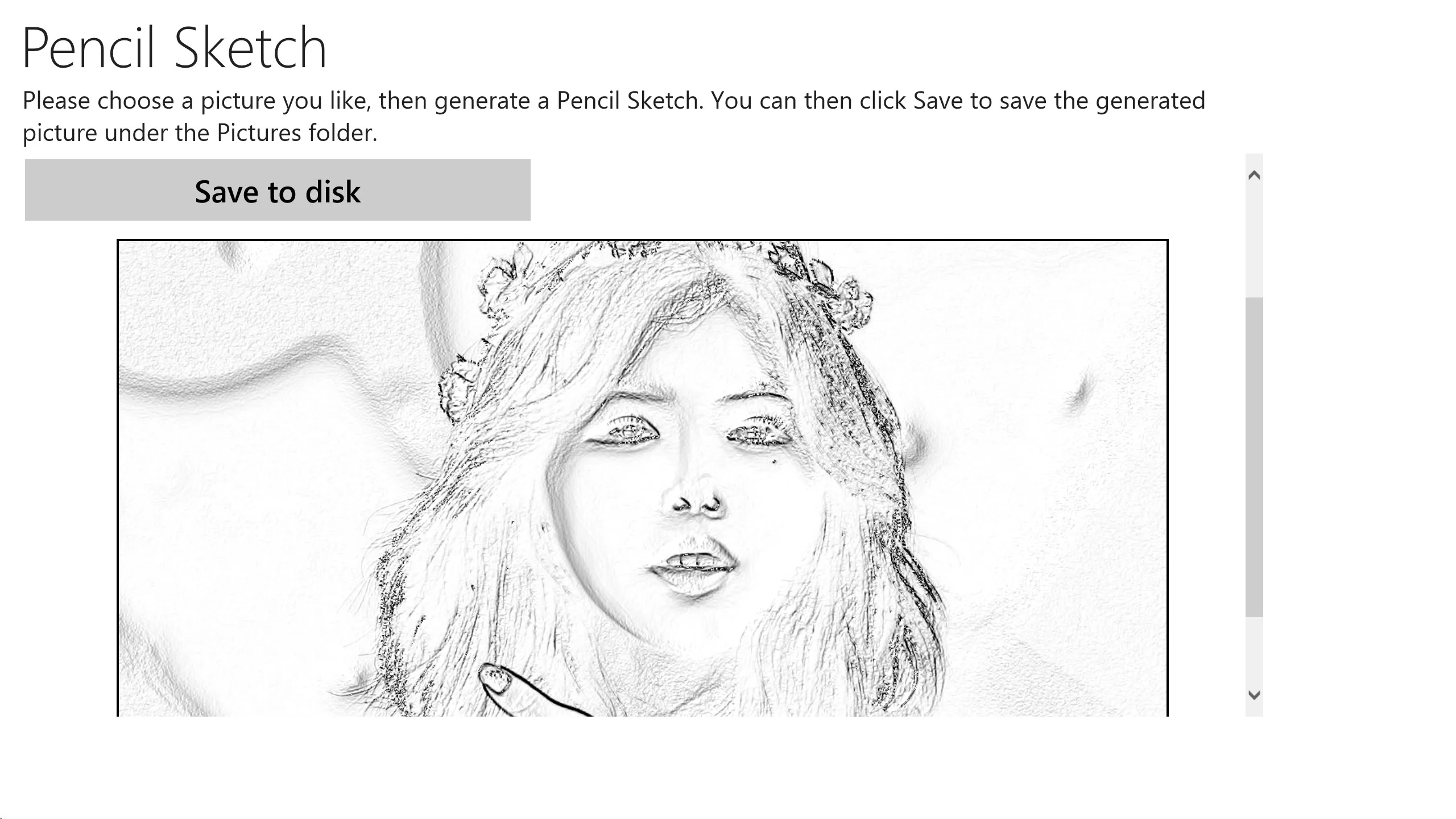 Pencil Sketch screenshot 2