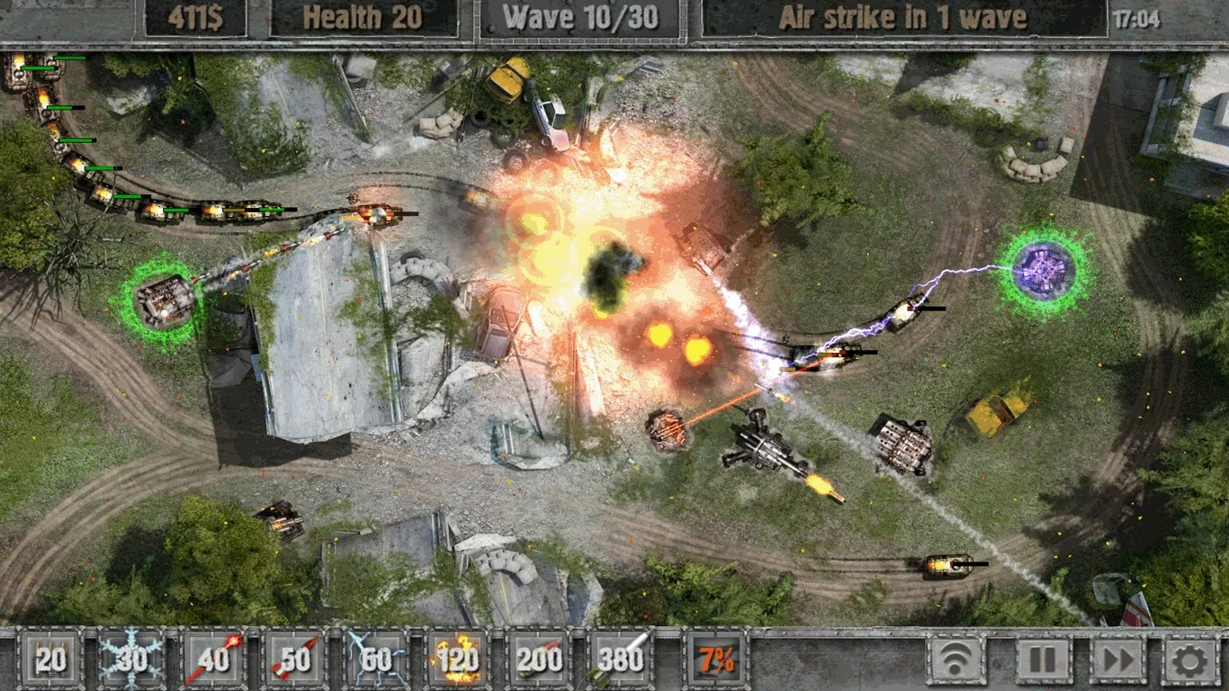Defense zone 2 screenshot 1