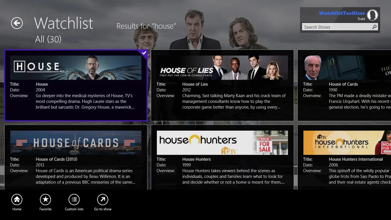 Watchlist screenshot 5