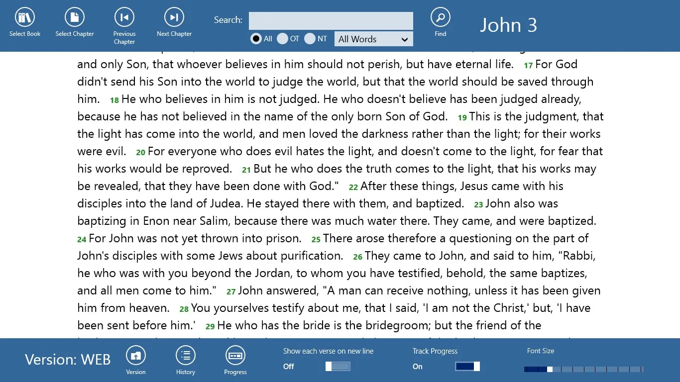 KBible screenshot 1