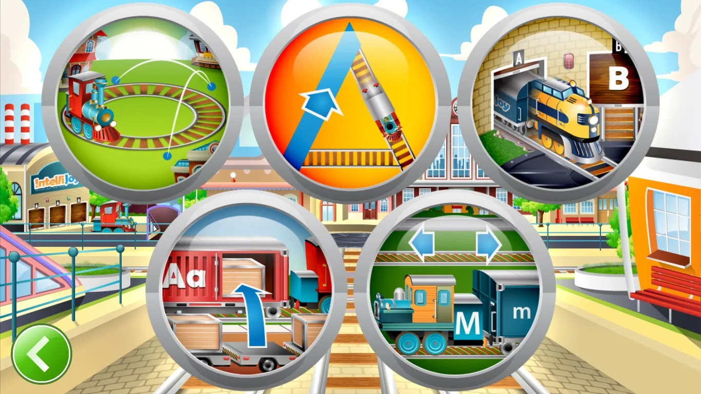 Kids ABC Trains Game screenshot 1