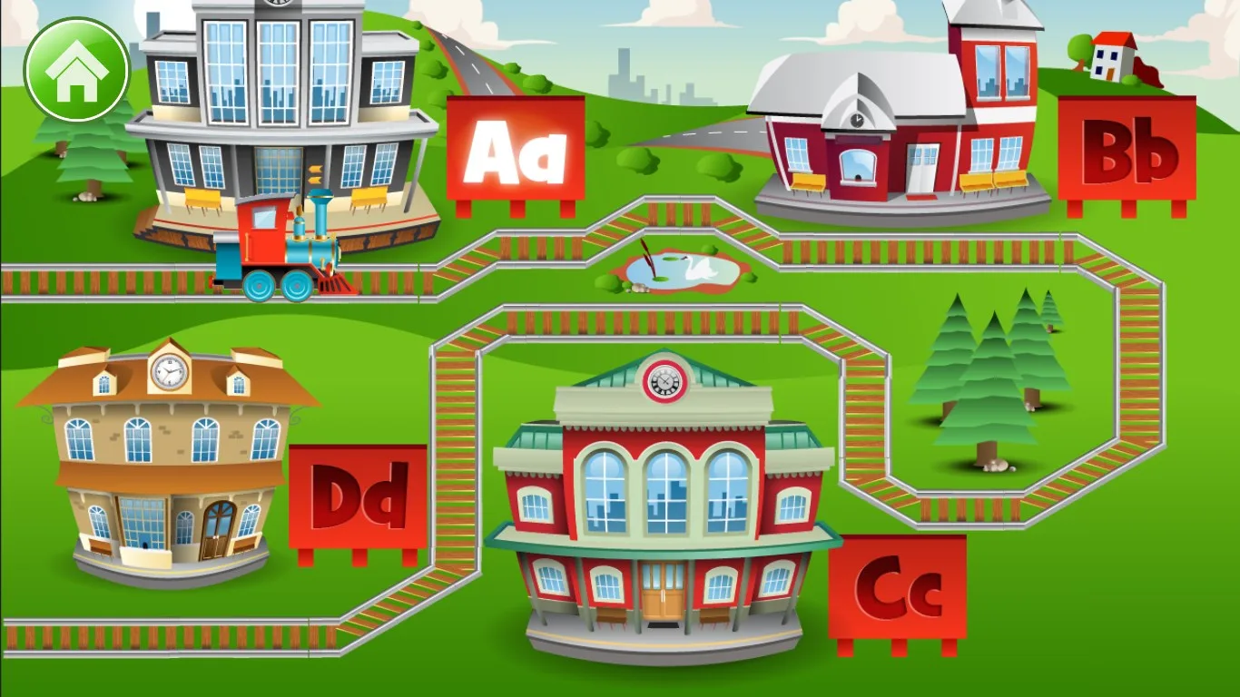 Kids ABC Trains Game screenshot 2
