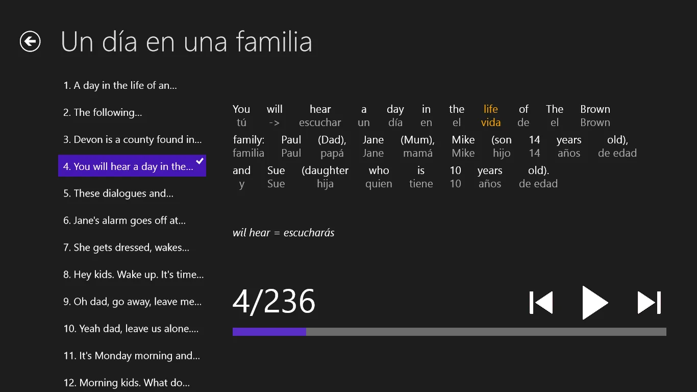 Inglés cotidiano screenshot 5