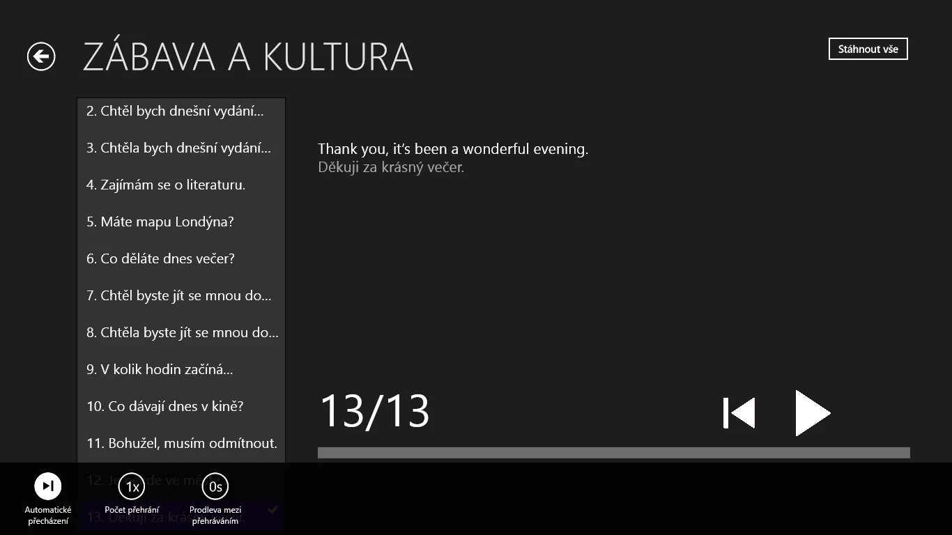 Konverzace na cesty screenshot 3