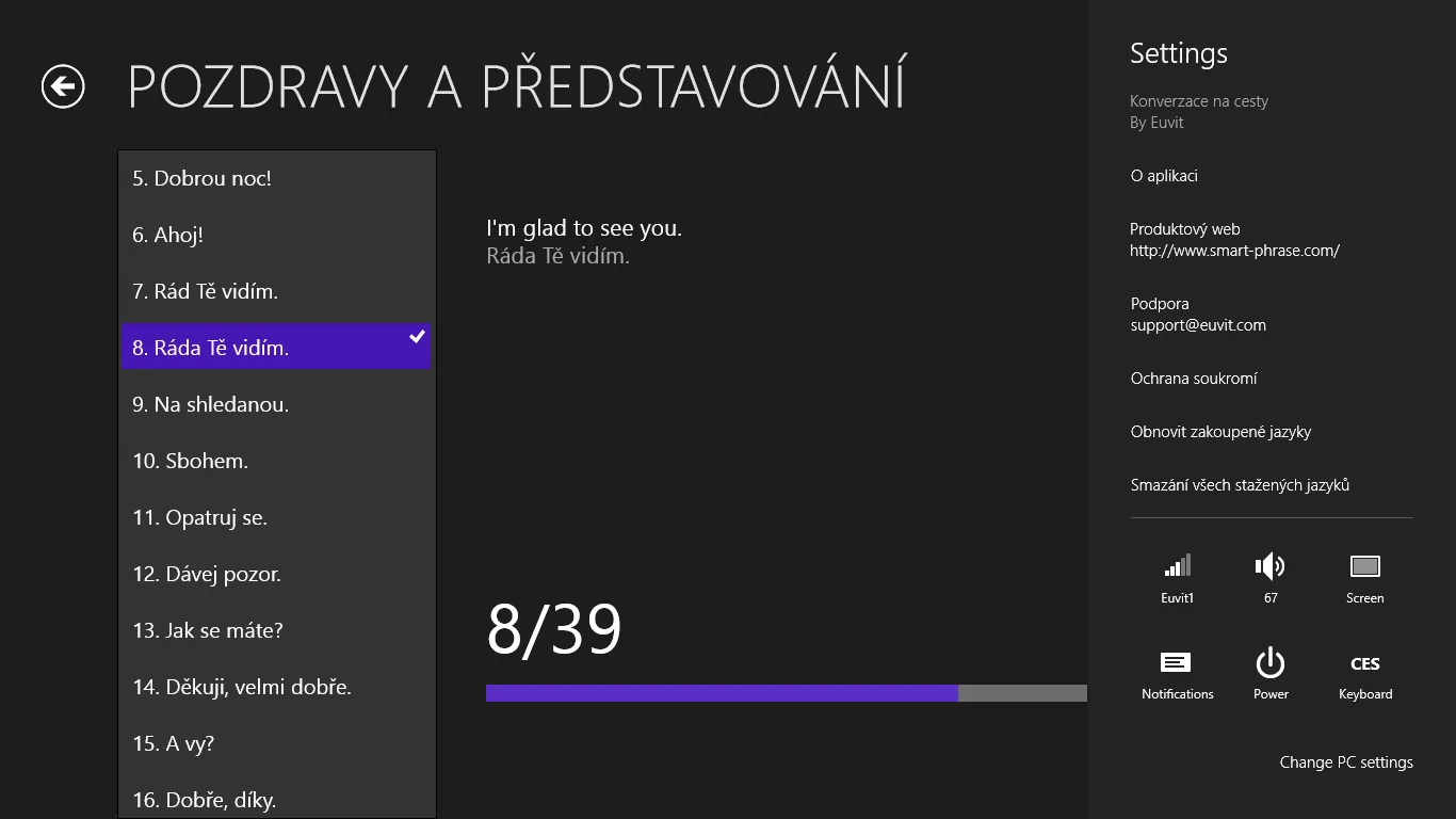 Konverzace na cesty screenshot 4