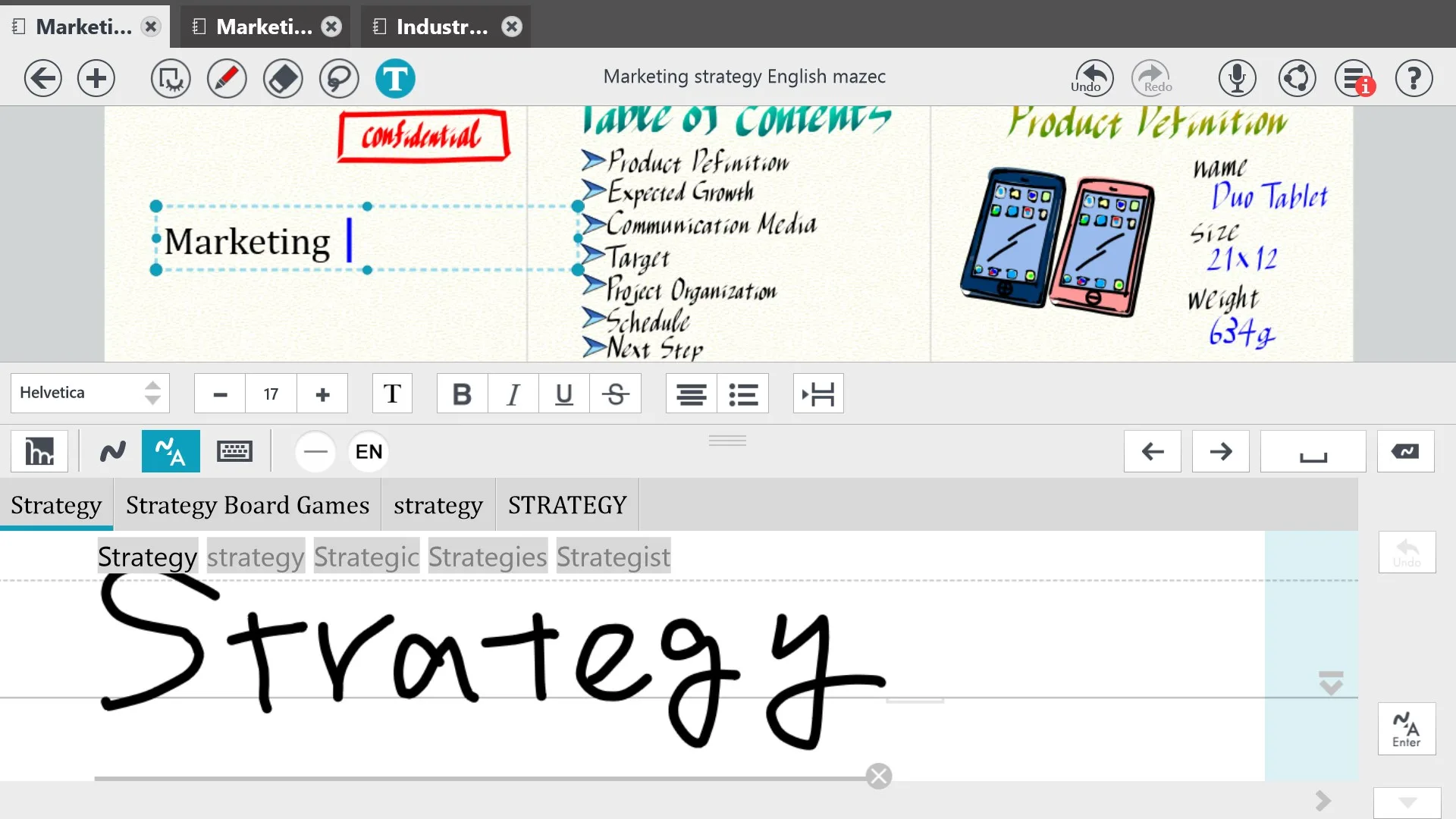 MetaMoJi Note Premium screenshot 2