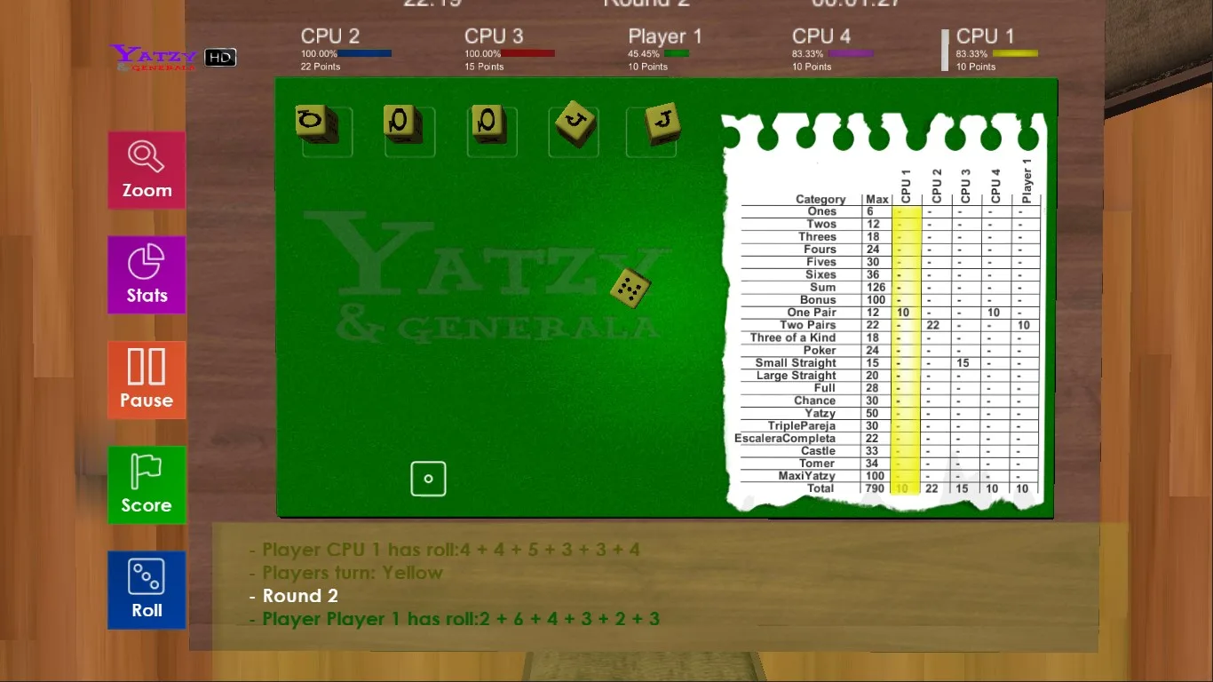 Yatzy & Generala HD screenshot 3