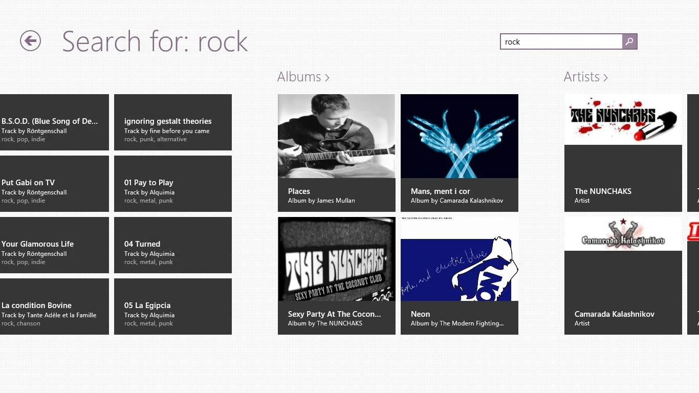 Jamendo screenshot 3