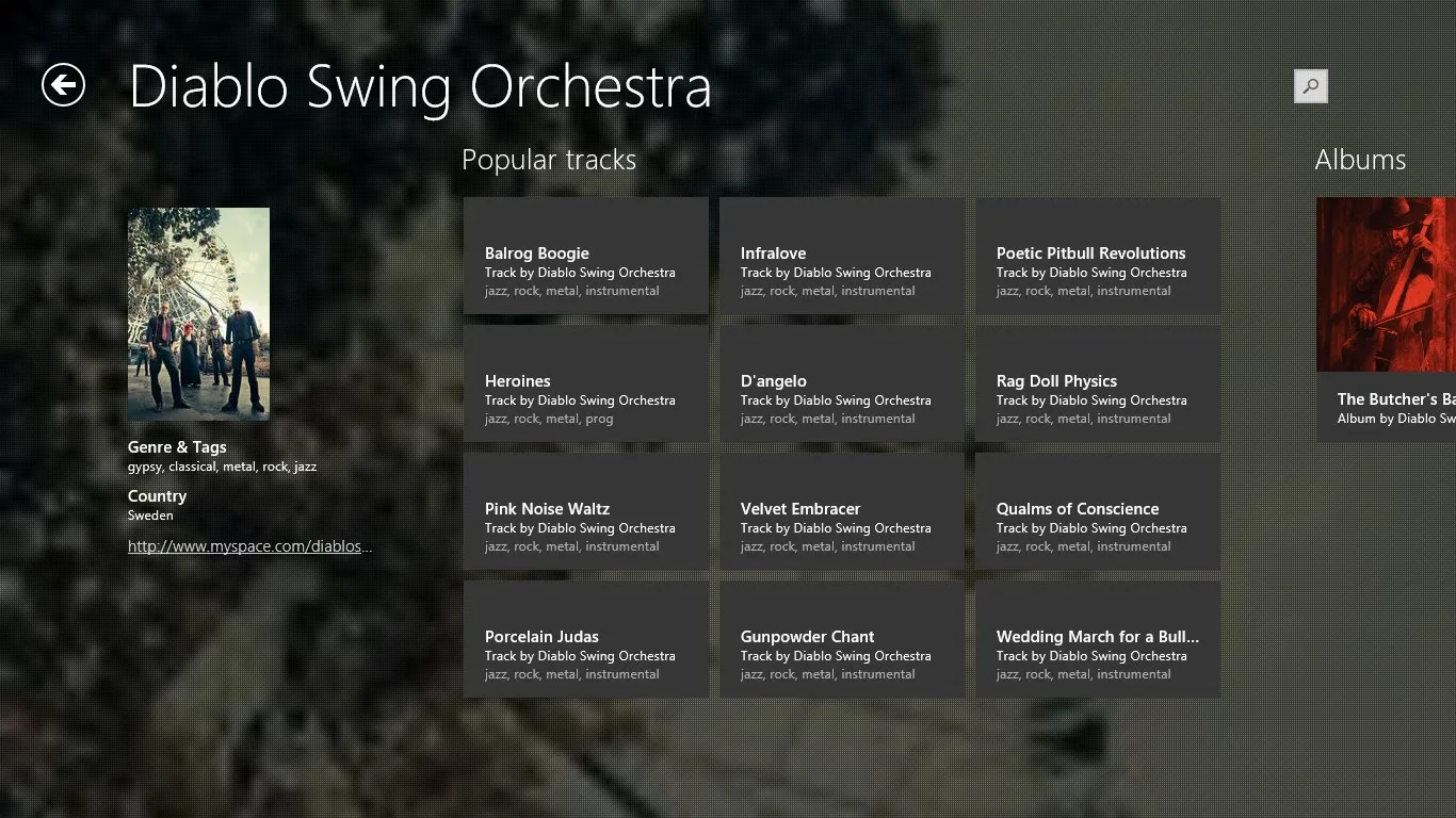 Jamendo screenshot 5