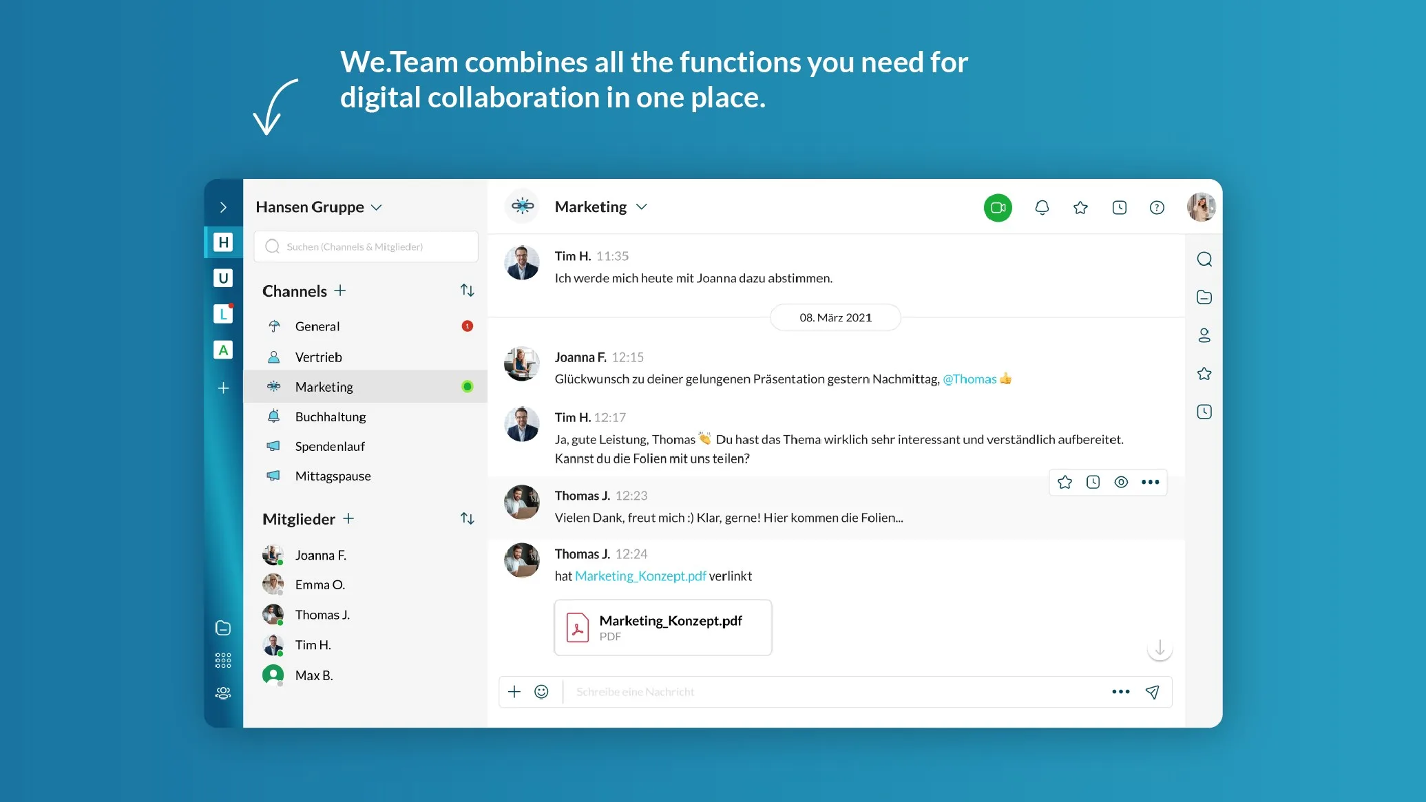 We.Team screenshot 1