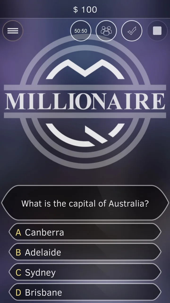 Milliomos Quiz screenshot 1