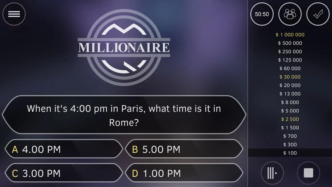 Milliomos Quiz screenshot 2