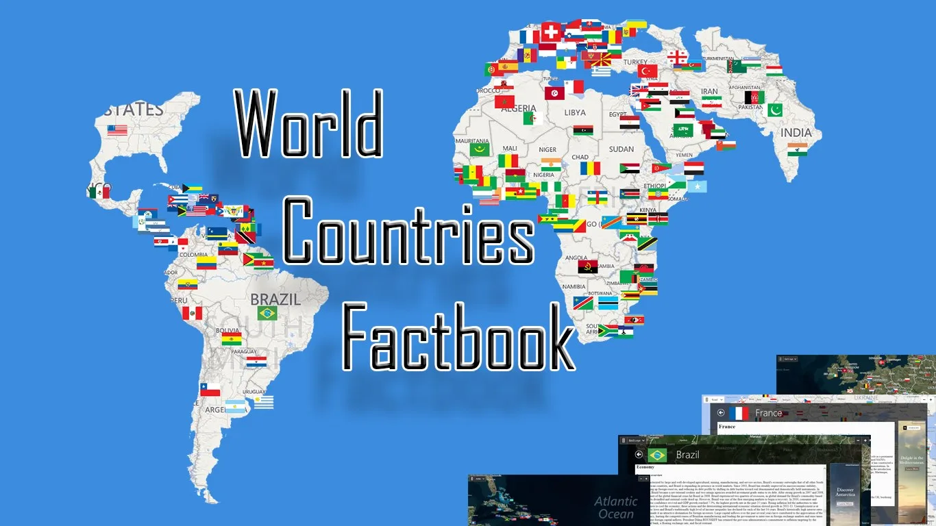 World Countries Factbook screenshot 1