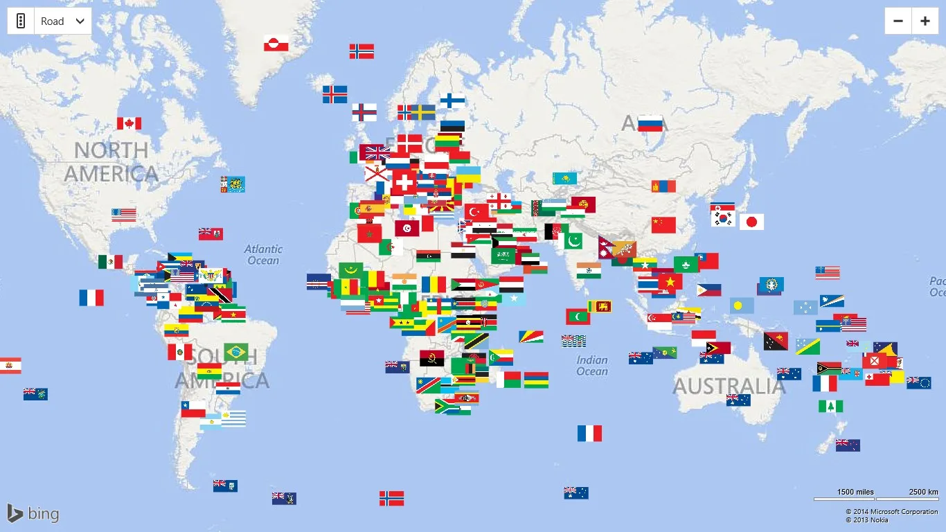 World Countries Factbook screenshot 2