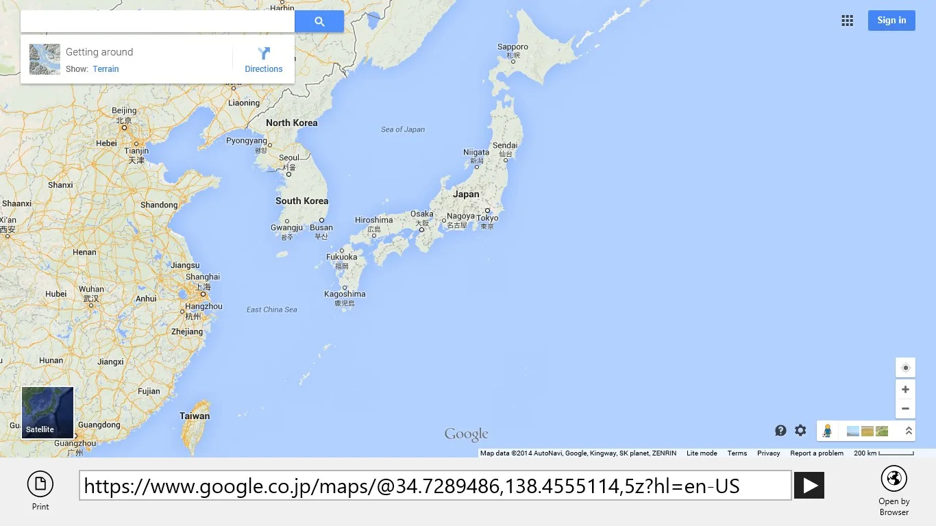Simple Web Map screenshot 1