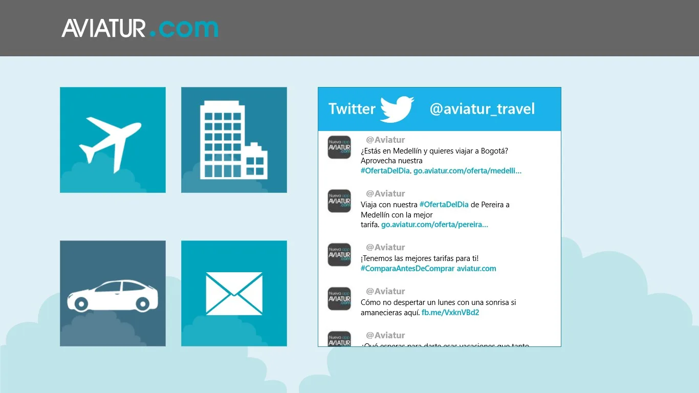 Aviatur Mobile screenshot 1