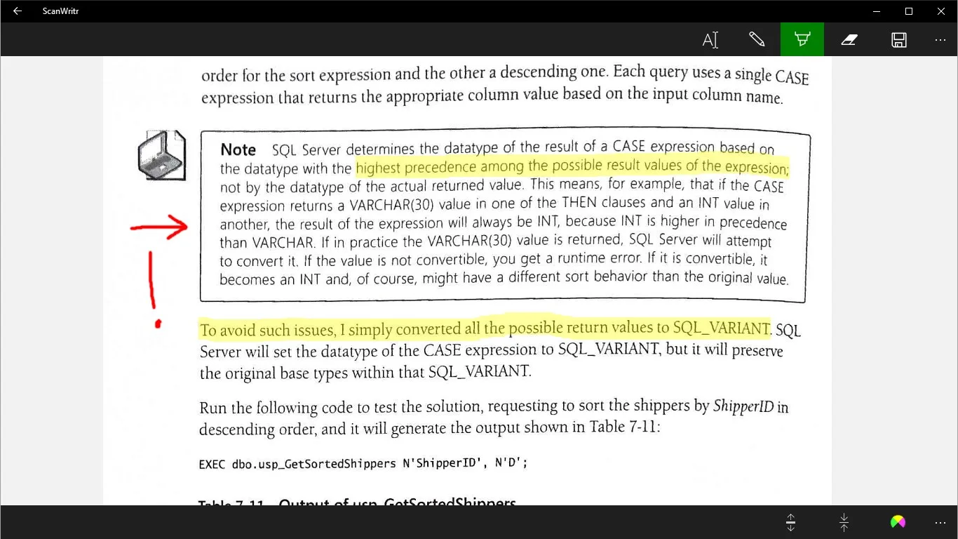 ScanWritr 10 screenshot 1