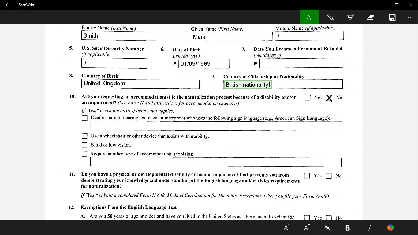 ScanWritr 10 screenshot 3