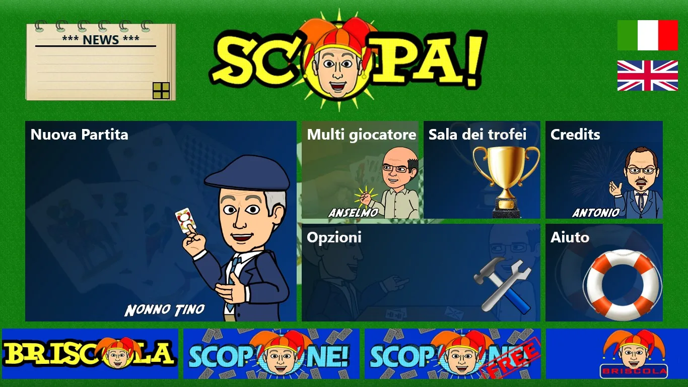 Scopa screenshot 1