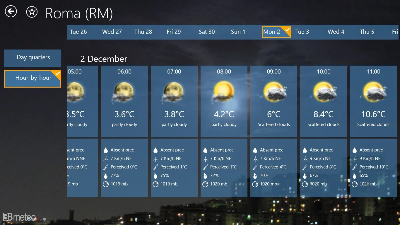 3BMeteo screenshot 4