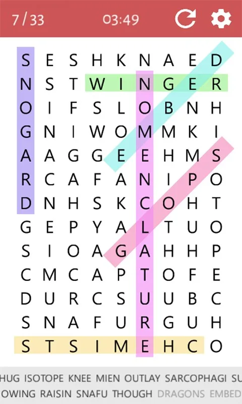 Word Search - Puzzles screenshot 1