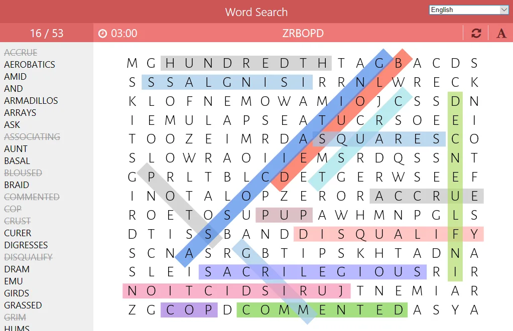 Word Search - Puzzles screenshot 2