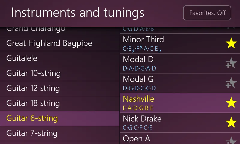 Airyware Tuner screenshot 1