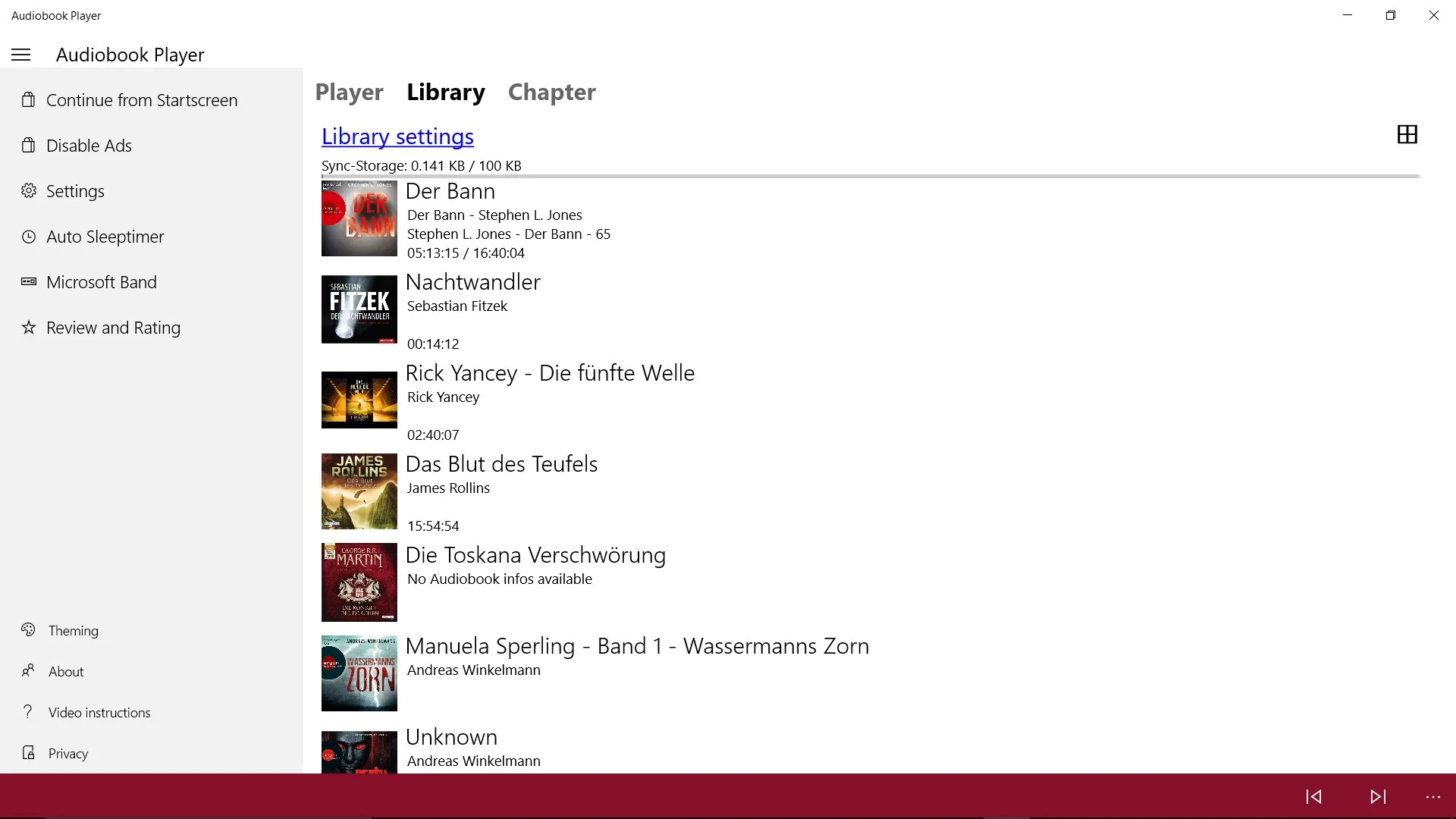 Audiobook Player screenshot 5