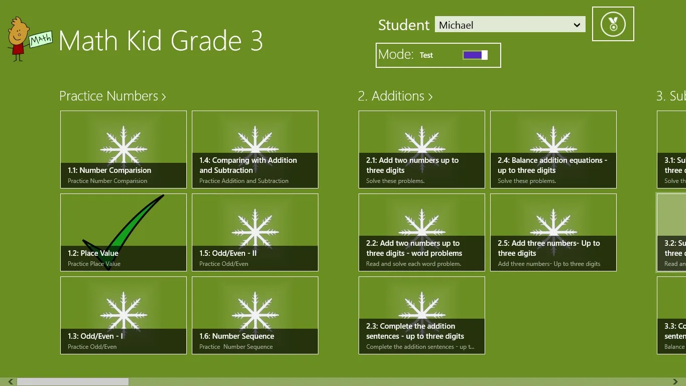 Math Kid Grade 3 screenshot 1