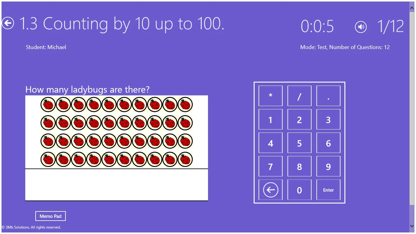 Math Kid Grade 1 screenshot 2