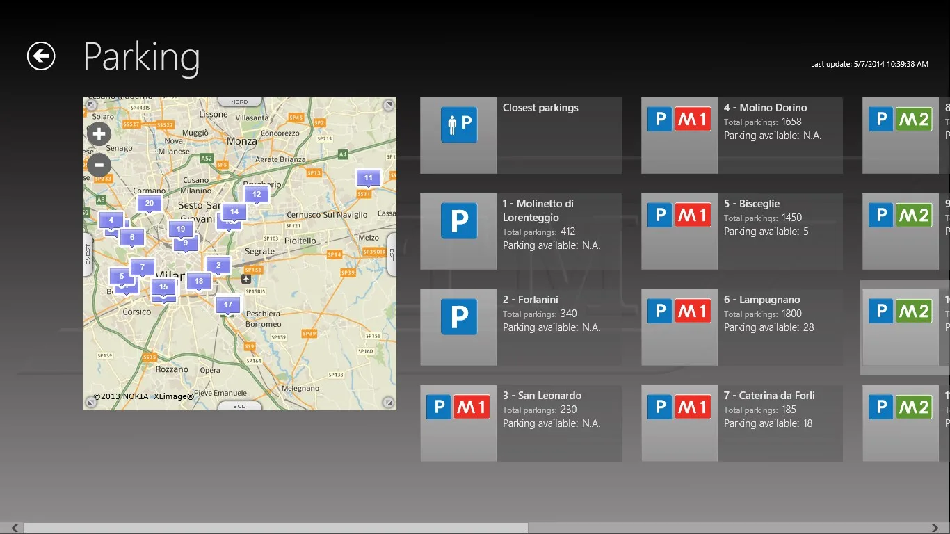 ATM OpenData screenshot 2