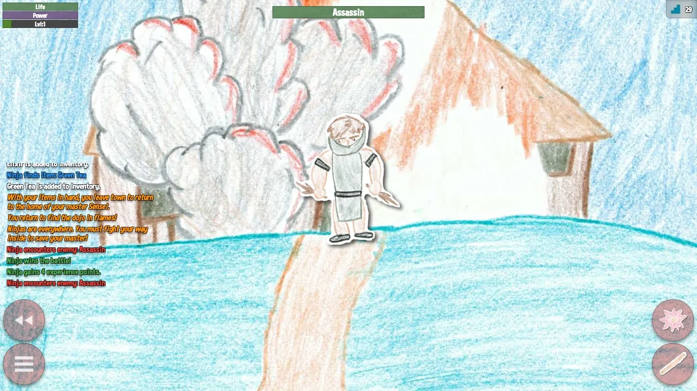 Ninja Level Up screenshot 2