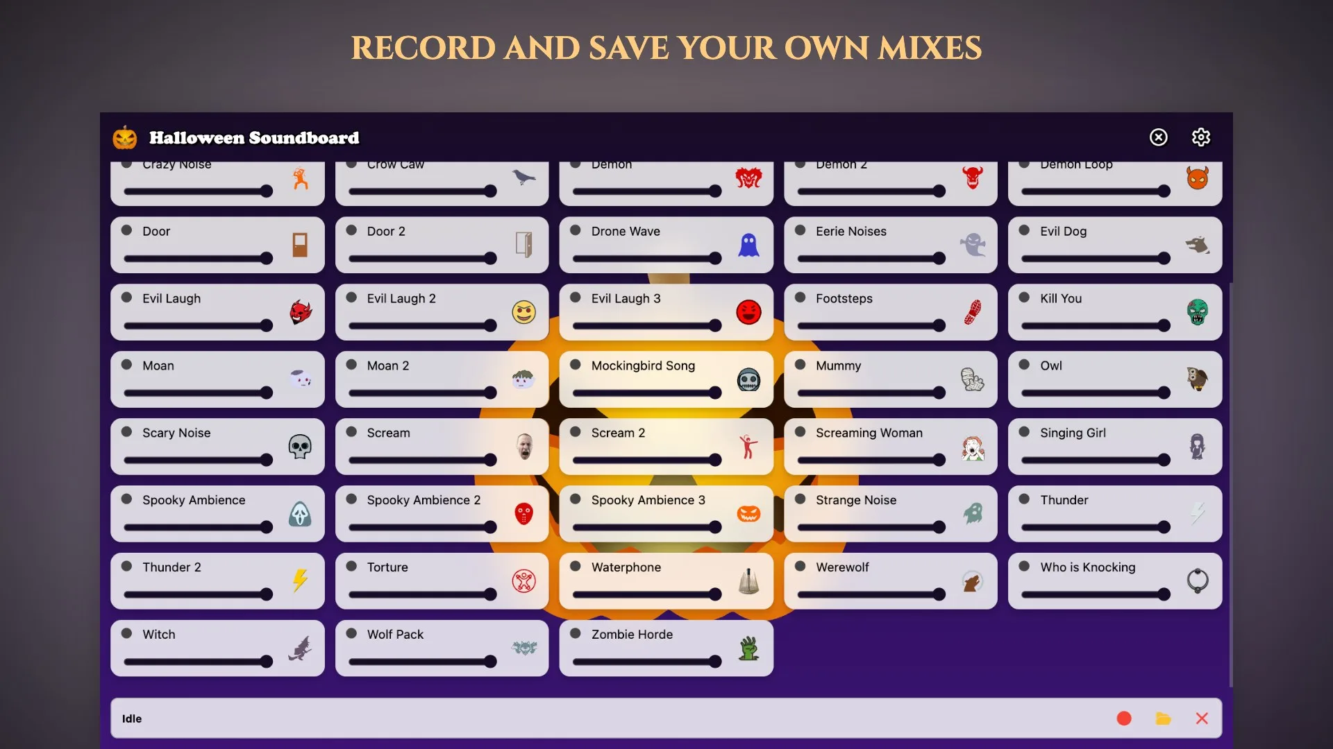 Halloween Sounds Soundboard screenshot 5