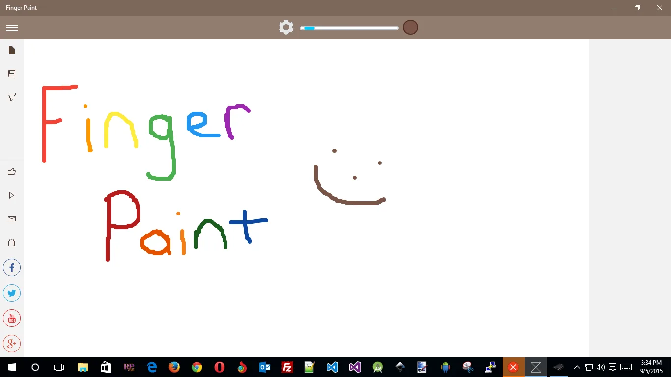 Finger Paint (Ape Apps) screenshot 1