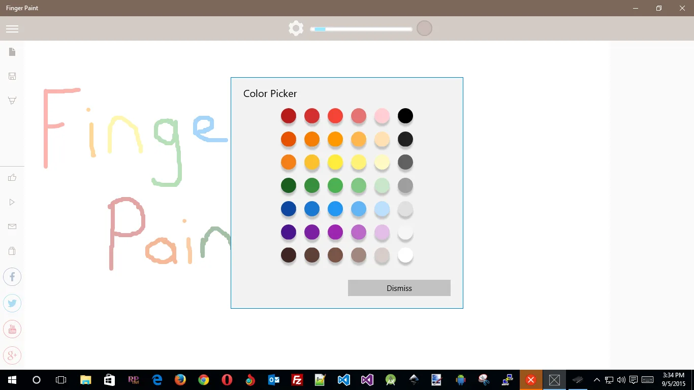 Finger Paint (Ape Apps) screenshot 2