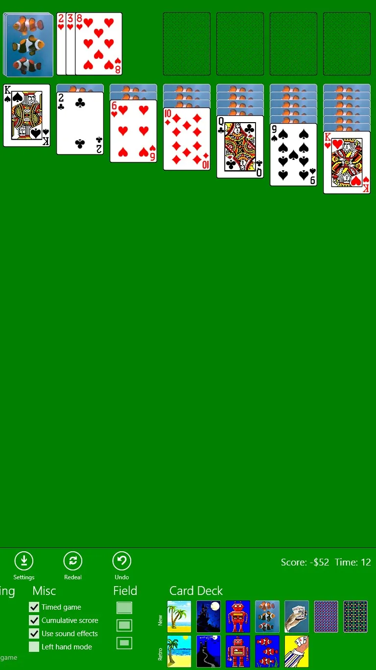Classic Solitaire HD screenshot 3