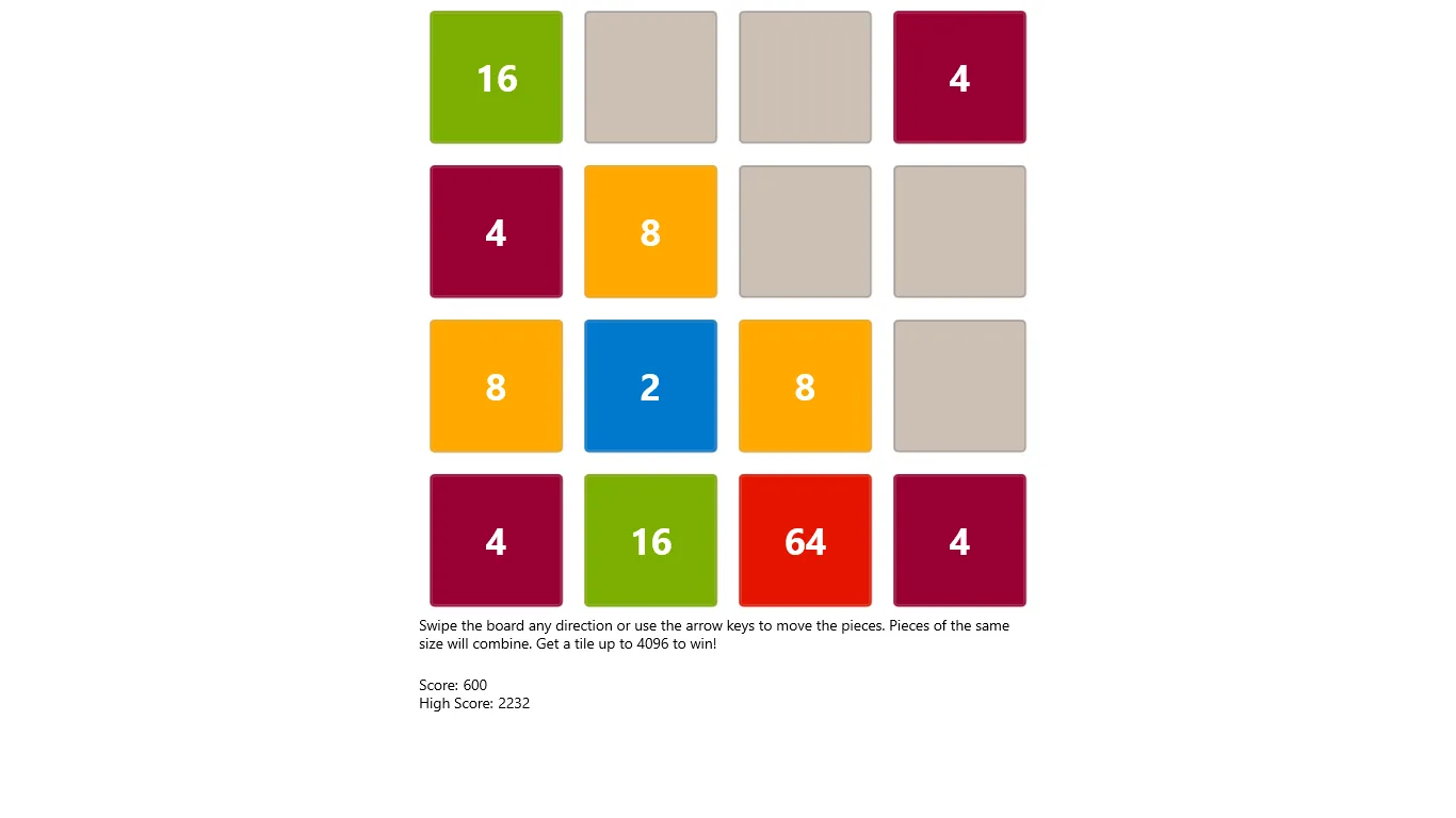 Twos and Threes screenshot 1