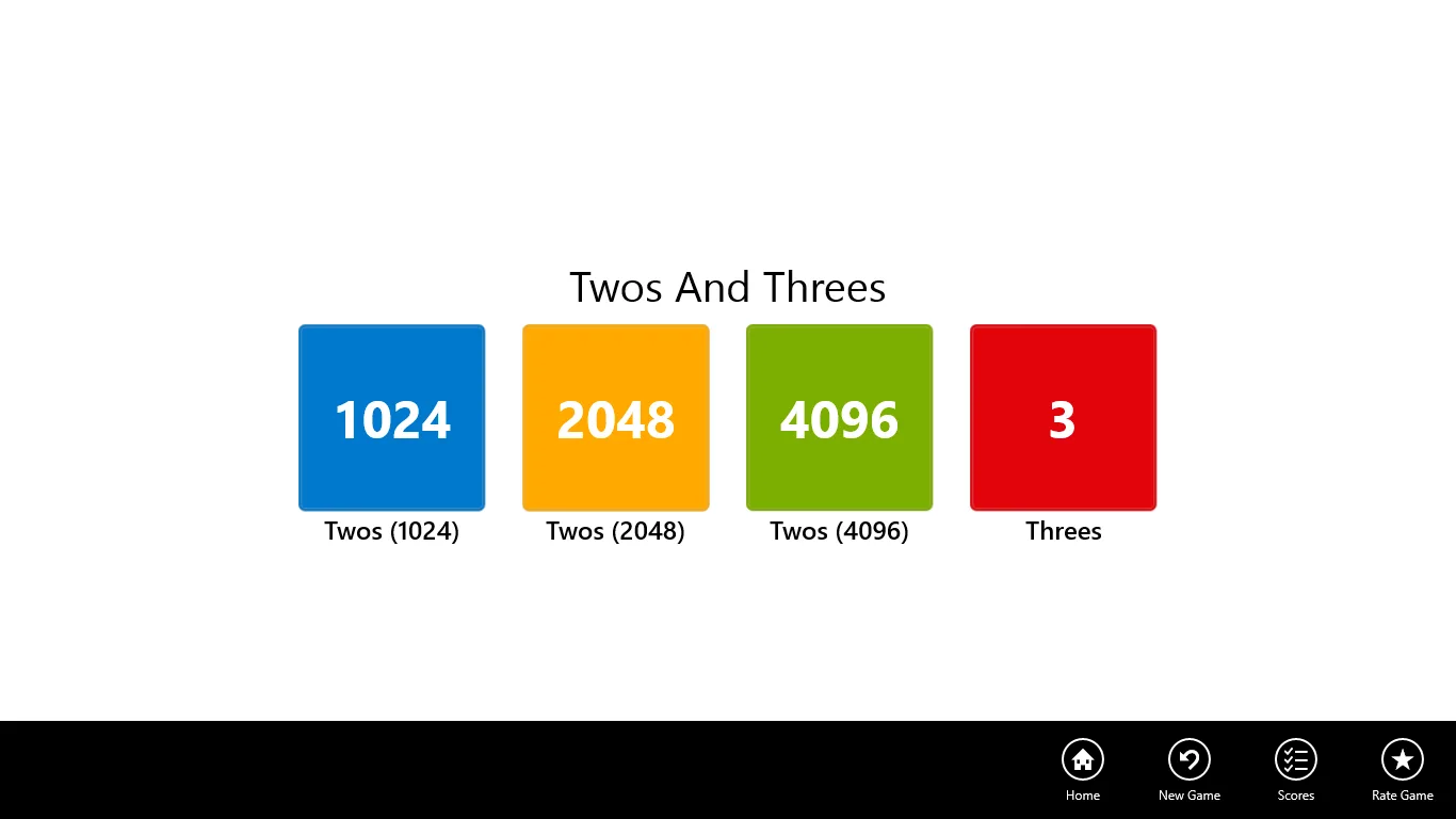 Twos and Threes screenshot 3