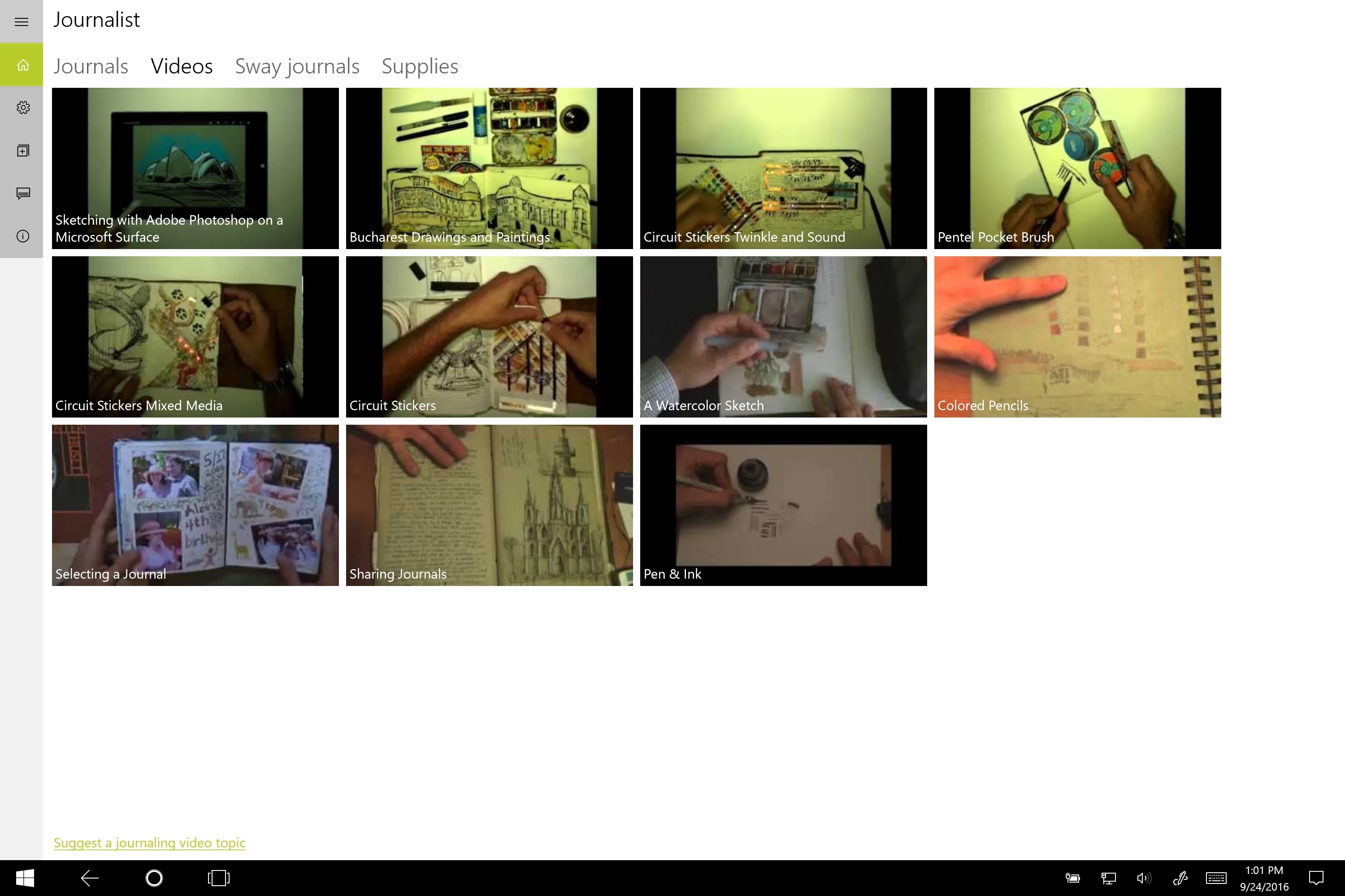 Journalist screenshot 2