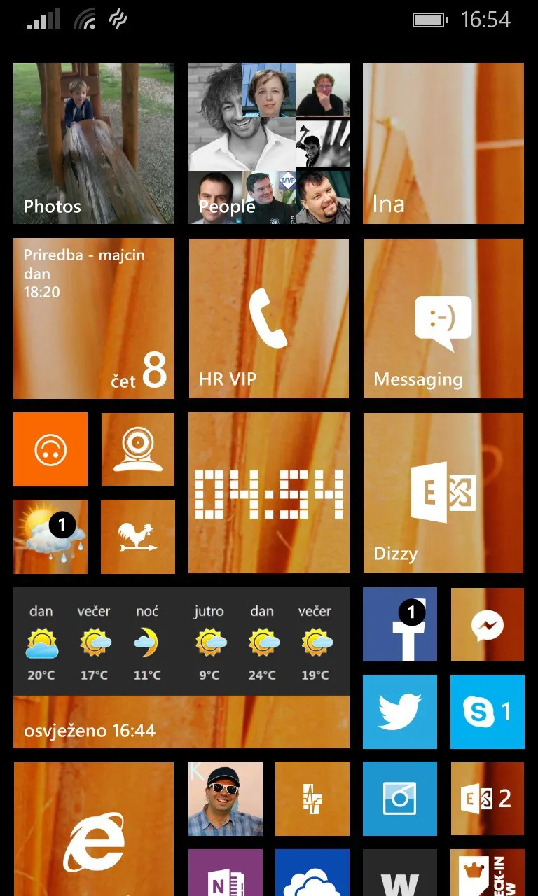 Analog Clock Tile screenshot 1