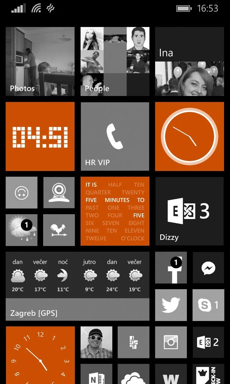 Analog Clock Tile screenshot 2