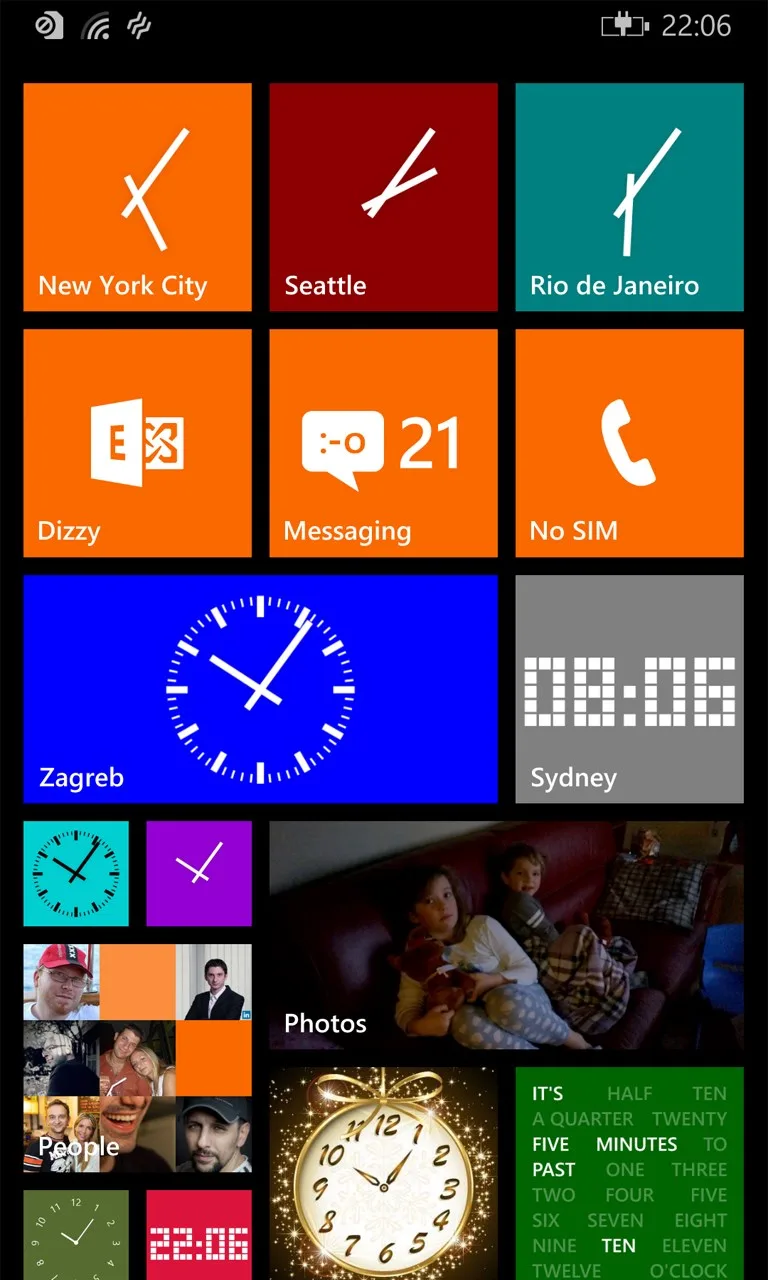 Analog Clock Tile screenshot 4