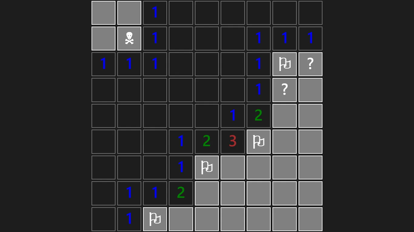 Buscaminas screenshot 1