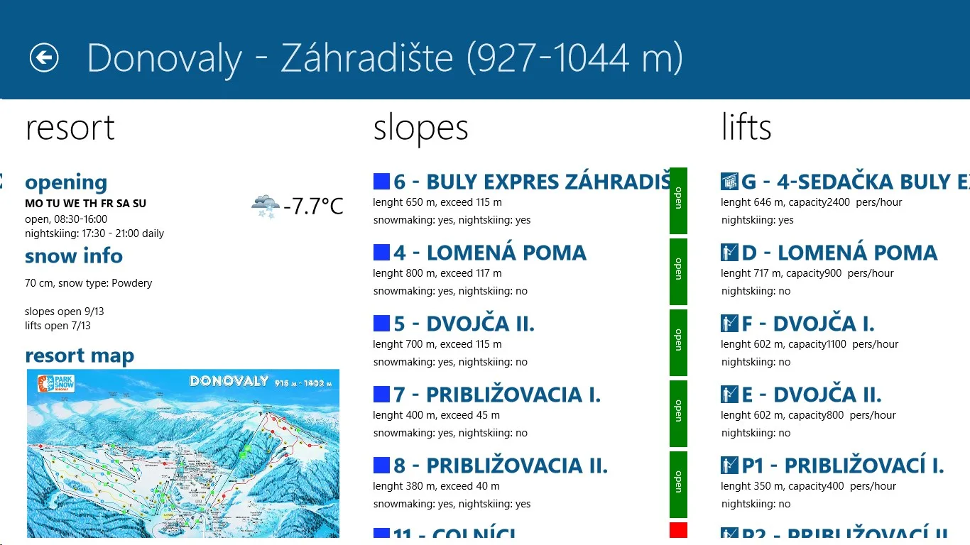 HolidayInfo.sk screenshot 4