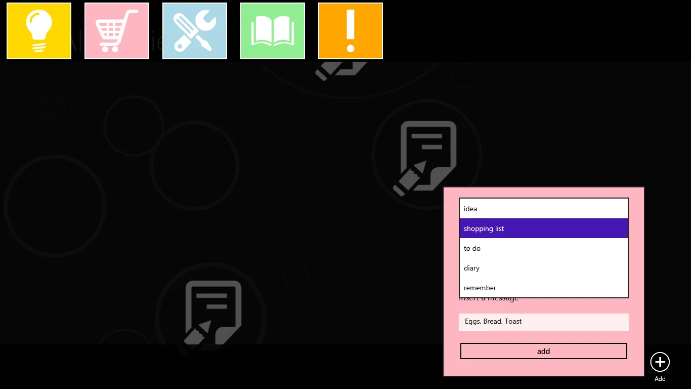 Stickies screenshot 3