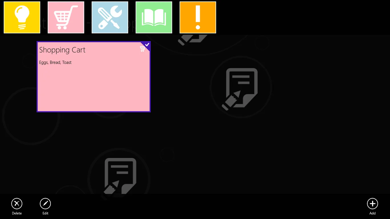 Stickies screenshot 5